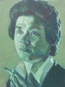 シンジ　ケイ 201１年制作　330mm×240mm キャンバスにアクリル絵具